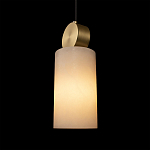 Подвесной светильник с цилиндрическим мраморным плафоном Marble square варинант исполнения - 6 | Loft Concept в Волгограде