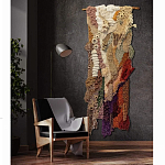 Тканый вручную абстрактный гобелен Коралловый риф Coral reef варинант исполнения - 3 | Loft Concept в Волгограде