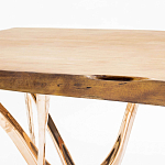 Обеденный стол прямоугольный с фигурными ножками G-table варинант исполнения - 1 | Loft Concept в Волгограде