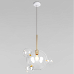 Подвесной светильник со стеклянными плафоном в виде шара и золотыми деталями & Coombes варинант исполнения - 1 | Loft Concept в Волгограде