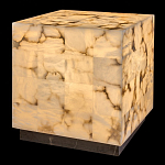 Торшер прямоугольный из натурального камня Calcite Geometry варинант исполнения - 1 | Loft Concept в Волгограде