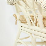 Комплект обеденный из ротанга Eloise grand white варинант исполнения - 9 | Loft Concept в Волгограде