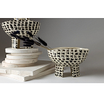 Чаша на ножках для фруктов или сухофруктов "Лонерно" варинант исполнения - 3 | Loft Concept в Волгограде