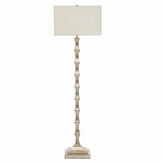 Торшер с фактурным каркасом и прямоугольным тканевым абажуром Shiye and Simplicity варинант исполнения - 1 | Loft Concept в Волгограде