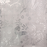 Обои ручная роспись в стиле Арт-деко Rateau Bas Relief on Tarnished Silver gilded paper варинант исполнения - 2 | Loft Concept в Волгограде