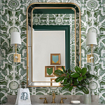 Зеркало в золотой раме Arched Mirror варинант исполнения - 3 | Loft Concept в Волгограде