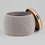 Пуф-трансформер Люкке с крышкой серый варинант исполнения - 5 | Loft Concept в Волгограде