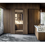 Раздвижные деревянные двери для кухни SISTEMA 7 Dada Engenereed Doors варинант исполнения - 5 | Loft Concept в Волгограде