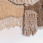 Тканый вручную монументальный настенный гобелен Earth Flow варинант исполнения - 3 | Loft Concept в Волгограде