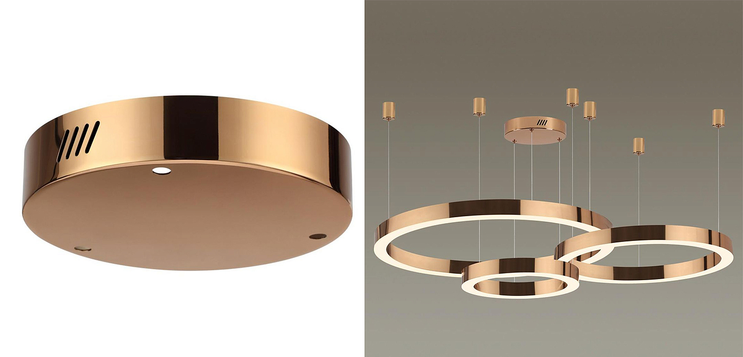 Основание для светильника Ring Horizontal Bronze 20 Основание для светильника Ring Horizontal Bronze 20 - Loft-Concept в Волгограде