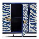 Буфет в гостиную с инкрустацией Bone Inlay Deco Sideboard - Orleans ZEBRA варинант исполнения - 2 | Loft Concept в Волгограде
