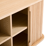 Длинный низкий буфет с 2-мя раздвижными дверцами Toinette Light Cupboard варинант исполнения - 5 | Loft Concept в Волгограде