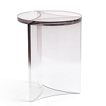 Стол журнальный круглый Acrylic Аether Smoke варинант исполнения - 1 | Loft Concept в Волгограде