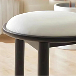 Дизайнерский стул из массива дерева с круглой спинкой Infinitude варинант исполнения - 2 | Loft Concept в Волгограде