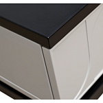 Тумбочка прикроватная с ящиком черно-серого цвета Noble Nightstand варинант исполнения - 5 | Loft Concept в Волгограде