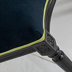 Стул чёрный из натурального бука с изображением птица в саду Blooming Magnolias варинант исполнения - 4 | Loft Concept в Волгограде