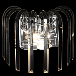 Бра цвета никель с изогнутыми хрустальными элементами Radiant Ribbons варинант исполнения - 3 | Loft Concept в Волгограде