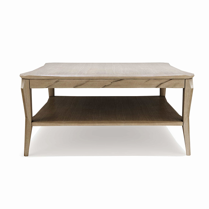 Стол журнальный с полкой для хранения Tasteful Furniture Светлый дуб Коричневый Стол журнальный с полкой для хранения Tasteful Furniture Светлый дуб Коричневый в Волгограде | Loft Concept