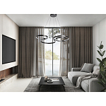 Люстра подвесная светодиодная в виде волнообразной ленты Ribbon Vortex варинант исполнения - 13 | Loft Concept в Волгограде