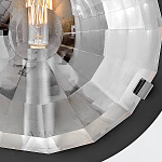 Бра округлой формы с многогранным стеклянным плафоном Hinkley варинант исполнения - 4 | Loft Concept в Волгограде