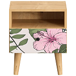 Прикроватная тумба с изображением на ящике Elise Nightstand варинант исполнения - 16 | Loft Concept в Волгограде