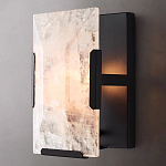 Бра прямоугольное с мраморным плафоном Calling to Shine варинант исполнения - 1 | Loft Concept в Волгограде