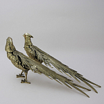 Статуэтка бронзовая пара Фазаны Bronze Birds варинант исполнения - 2 | Loft Concept в Волгограде