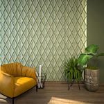 Гипсовая 3D панель с принтографией PM-102 варинант исполнения - 2 | Loft Concept в Волгограде