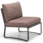 Дизайнерское уличное кресло на металлическом каркасе PHOENIX Armchair варинант исполнения - 1 | Loft Concept в Волгограде