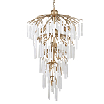 Люстра многоярусная с трубчатыми подвесками Dripping Crystals варинант исполнения - 3 | Loft Concept в Волгограде