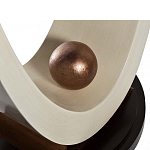 Консоль на полукруглой основе Stylish Pearl варинант исполнения - 3 | Loft Concept в Волгограде