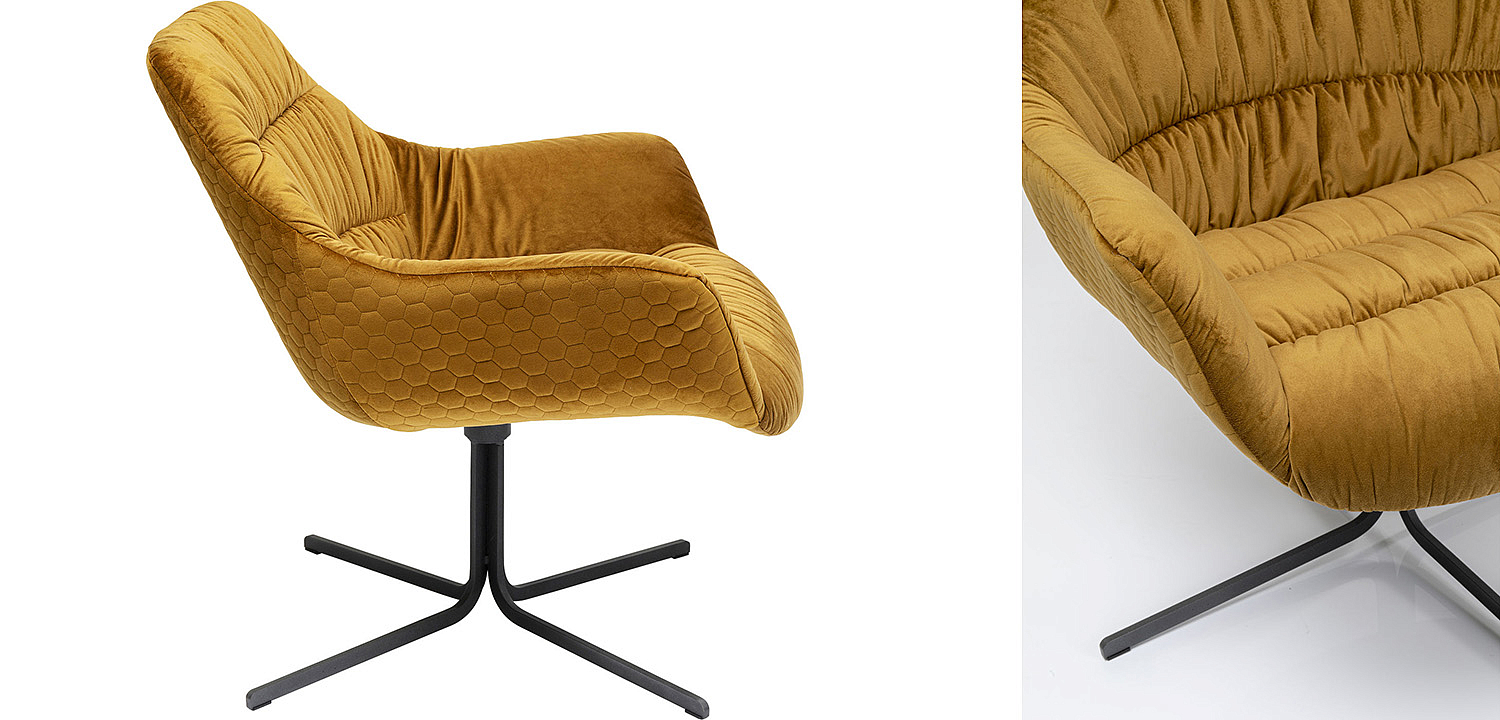 Кресло вращающееся Yellow Honeycomb - Loft-Concept в Волгограде