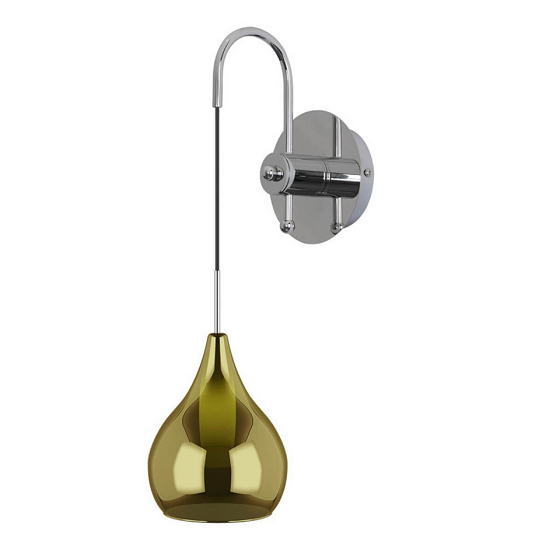 Бра Candiano Olive Sconces Оливковый Хром Бра Candiano Olive Sconces Оливковый Хром в Волгограде | Loft Concept