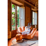 Дизайнерское кожаное кресло в форме руки Poltronova Joe Gold  Armchair варинант исполнения - 8 | Loft Concept в Волгограде