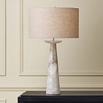 Настольная лампа на конусовидном корпусе с чашей и с тканевым абажуром Daydreaming варинант исполнения - 4 | Loft Concept в Волгограде