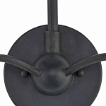 Бра настенное черное с 2-мя лампами Candle Sleeves варинант исполнения - 1 | Loft Concept в Волгограде