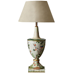 Настольная лампа Шинуазри с абажуром Blooming Garden Chinoiserie Table Lamp варинант исполнения - 1 | Loft Concept в Волгограде