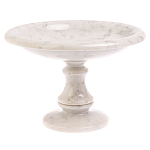 Фруктовница большая из натурального камня Мрамор Белый Natural Stone Fruit Bowls варинант исполнения - 1 | Loft Concept в Волгограде