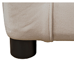 Диван двухместный раскладной светло-серый с кантом Pride варинант исполнения - 7 | Loft Concept в Волгограде