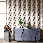 Гипсовая 3D Панель DRAGON SCALE - D варинант исполнения - 1 | Loft Concept в Волгограде