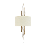 Бра с белым абажуром и элементами в виде натуральных веток Hinkley варинант исполнения - 1 | Loft Concept в Волгограде