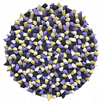 Панно «Цветение виолы» варинант исполнения - 1 | Loft Concept в Волгограде