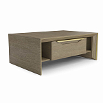 Стол журнальный с ящиками и открытыми полками Flowchart варинант исполнения - 1 | Loft Concept в Волгограде