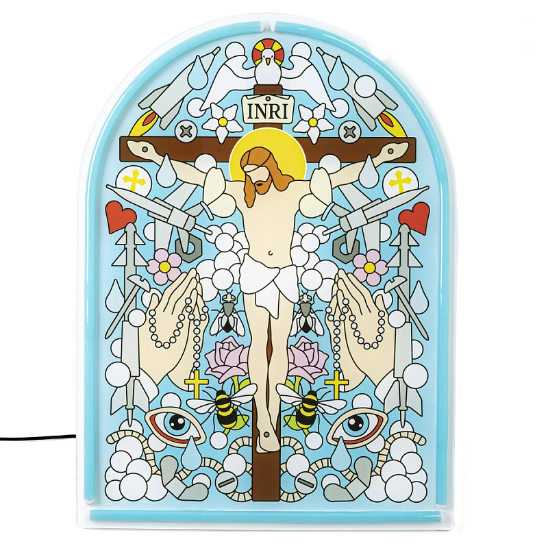 Бра Seletti Gospel Led Signs Jesus Мульти Бра Seletti Gospel Led Signs Jesus Мульти в Волгограде | Loft Concept