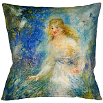 Подушка декоративная с принтом Весна Impressionism in Art варинант исполнения - 1 | Loft Concept в Волгограде