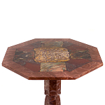 Кофейный стол из натуральных камней Лемезит и Яшма Natural Stone Tables варинант исполнения - 10 | Loft Concept в Волгограде