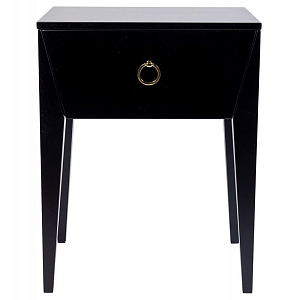 Черная тумба Сontemporary Art Deco