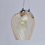 Подвесной светильник со стеклянном плафоном в форме бокала Kaleido варинант исполнения - 6 | Loft Concept в Волгограде