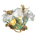 Чаша фигурная с обитателями леса и цветами Eden Garden варинант исполнения - 1 | Loft Concept в Волгограде