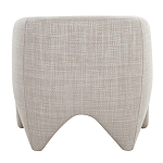 Дизайнерское кресло мягкое в белой обивке White Canvas варинант исполнения - 3 | Loft Concept в Волгограде